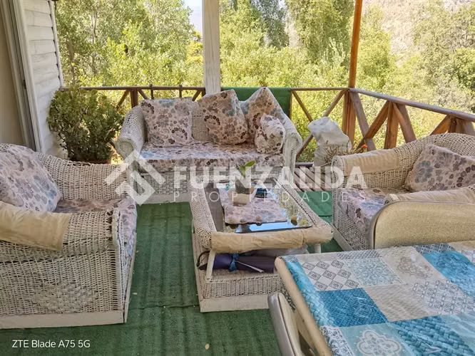 Casa en arriendo de 2 dorm. en San José de Maipo