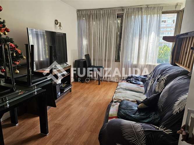 Venta, Departamento Santiago,2 dormitorios 1 baño, Estaciona