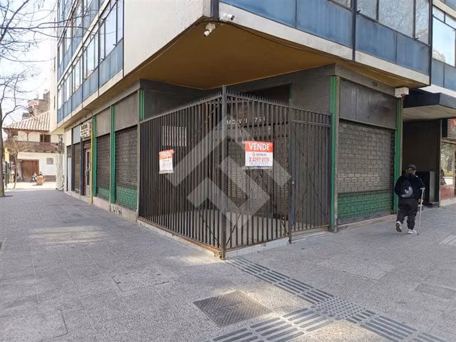 Venta Local Comercial comuna Santiago 118mt2 Local Esquina