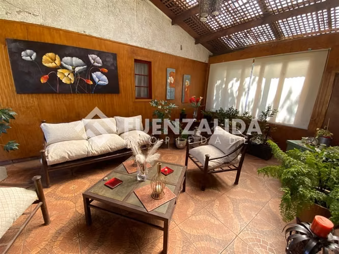 Parcela Vendo 4D 3B Piscina Quincho Terraza en Peñaflor