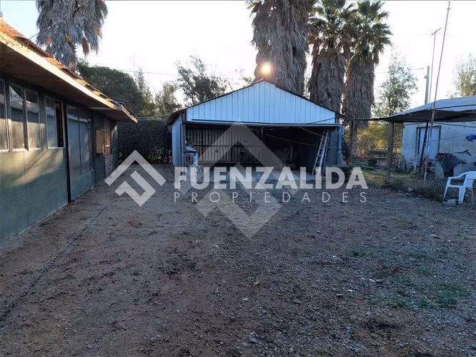 Parcela vendo c galpon 2 casas (remodelar) en Isla de Maipo