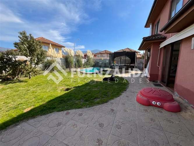 Casa vendo 3D 3B Piscina Terraza Condominio Isla de Maipo