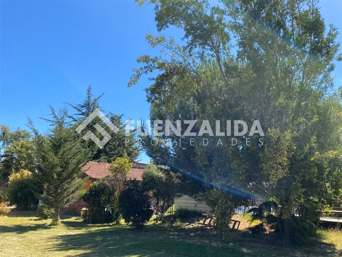Parcela con casa 5D 3B piscina quincho vendo en Talagante