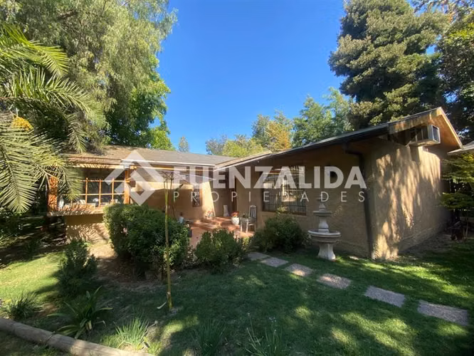 VENTA CASA EN PARCELA TERRENO URBANO MAIPU