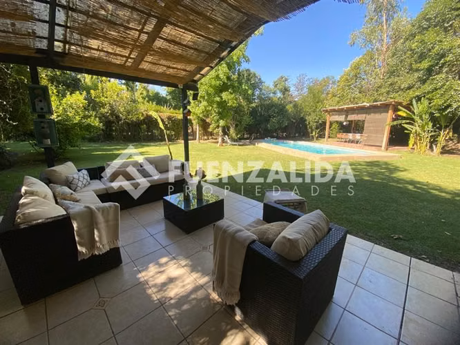 VENTA CASA EN PARCELA TERRENO URBANO MAIPU