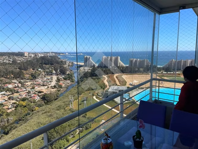 Depto vendo 2D 2B condominio laguna, piscina en Algarrobo
