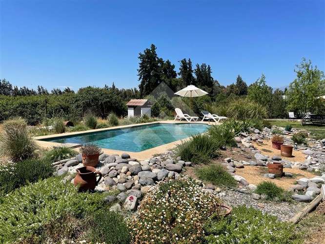 SE VENDE PARCELA CON PISCINA RECP.FINAL 4D 3B TALAGANTE - Imagen 31