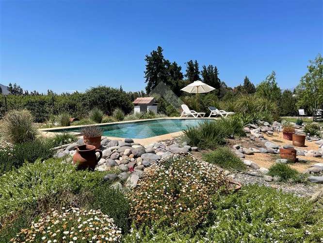SE VENDE PARCELA CON PISCINA RECP.FINAL 4D 3B TALAGANTE - Imagen 32