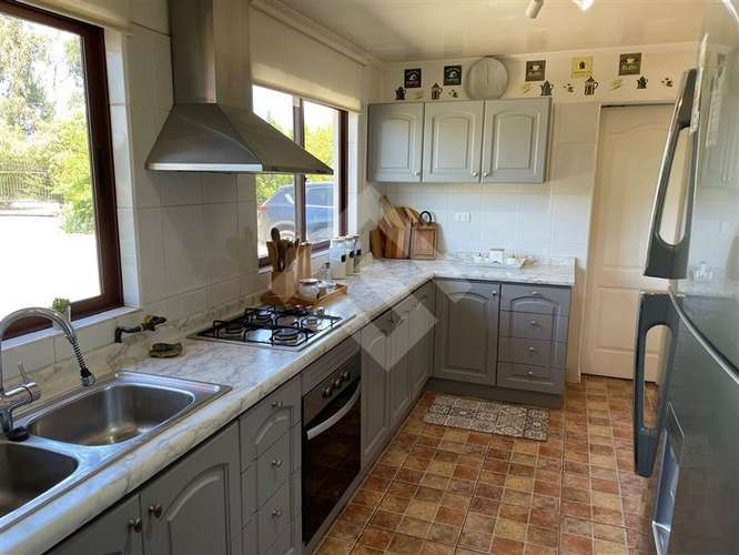 SE VENDE PARCELA CON PISCINA RECP.FINAL 4D 3B TALAGANTE - Imagen 6