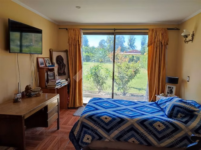 Parcela c/2 casas vendo7D6B agua riego potabl Calera deTango