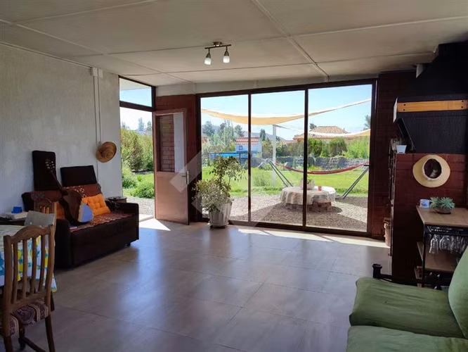 Parcela con 2 casas piscina Quincho vendo en Padre Hurtado