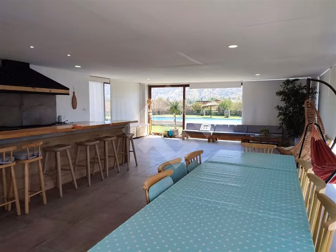 Parcela con 2 casas piscina Quincho vendo en Padre Hurtado