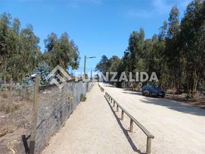 Sitio en venta Puchuncavi sector El Tebo, 1000 metros, luz.