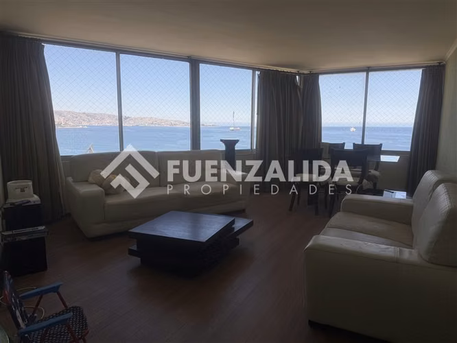 Departamento en arriendo de 3 dorm. en Viña del Mar