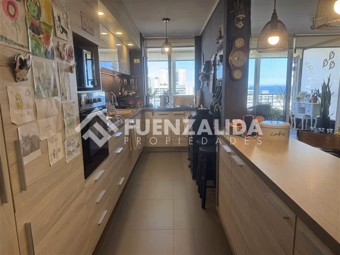 Departamento en venta de 3 dorm. en Viña del Mar