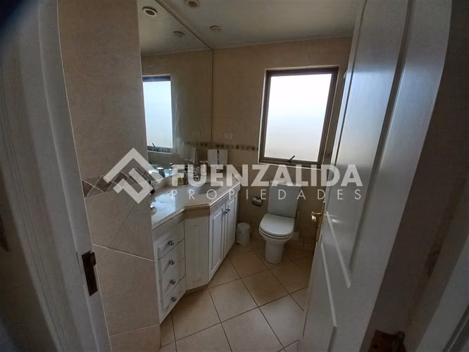 Departamento amoblado año corrido 4 dor, sector Poniente