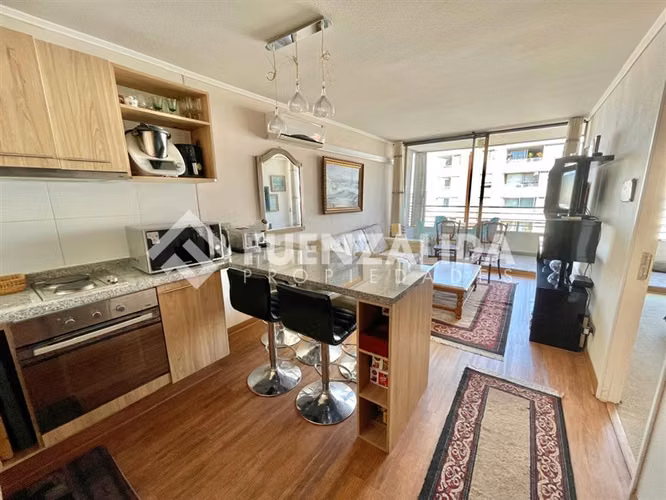 Departamento en venta de 1 dorm. en Ñuñoa