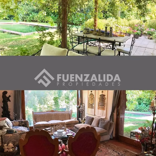 Casa Gran Paisajismo en Venta 4D-4B en Lo Barnechea