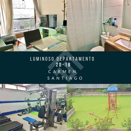 Moderno dpto 2d 1b - 40m2 - Santiago - Imagen 25