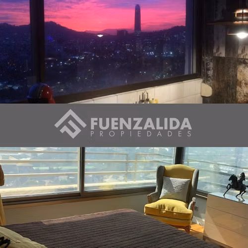 Depto Espectacular Vista en Venta de 4D-4B en Las Condes