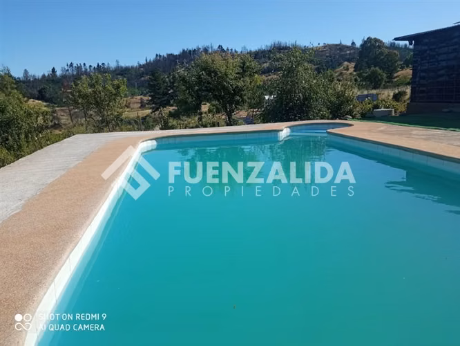 Parcela con casa de 187 m2 + Piscina en Quillón