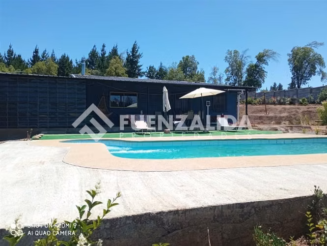 Parcela con casa de 187 m2 + Piscina en Quillón