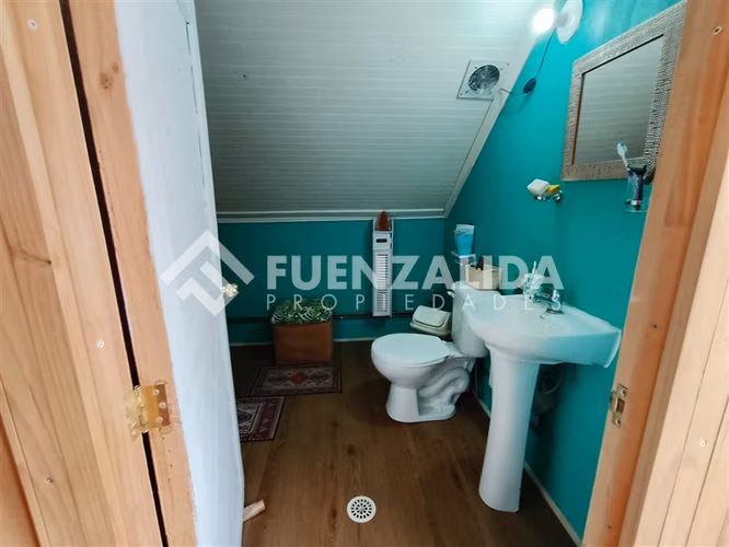 Venta Casa + 2 Cabañas + Local Comercial y Panadería en Tomé