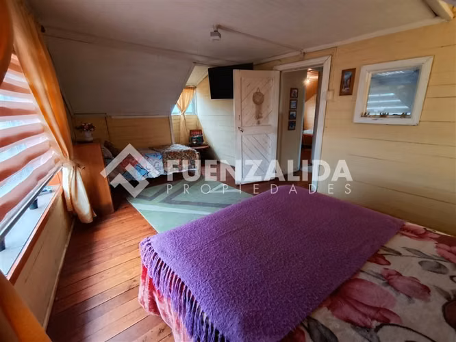 Venta Casa + 2 Cabañas + Local Comercial y Panadería en Tomé