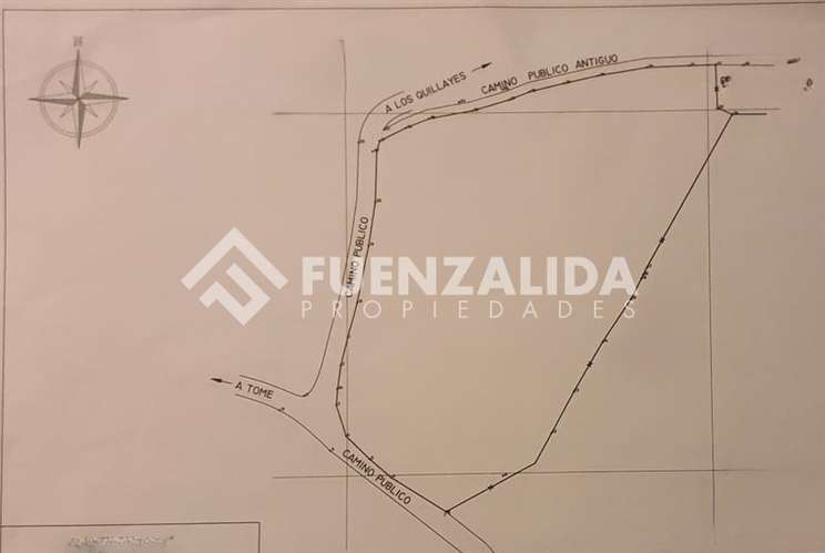 Terreno en venta con Alto Potencial Turístico en Tomé