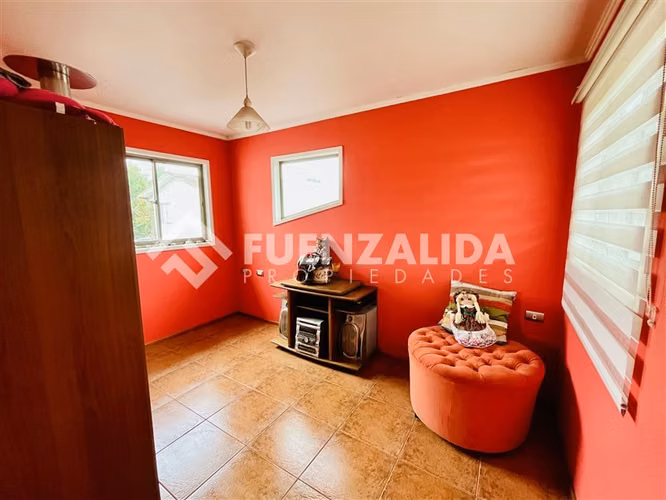Casa en venta 180 m2 + Cabaña 43 m2 en Quillón