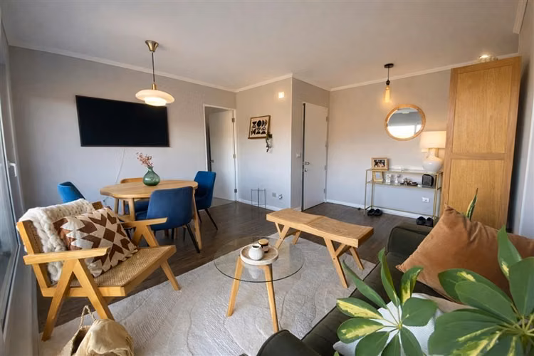 Cómodo y Luminoso Depto 3D/2B en Condominio con Seguridad 24
