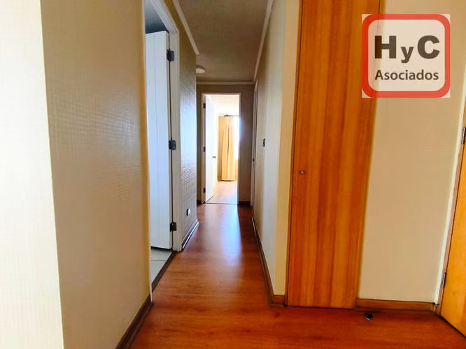 Amplio 3D/2B céntrico en Viña del Mar, full conectividad