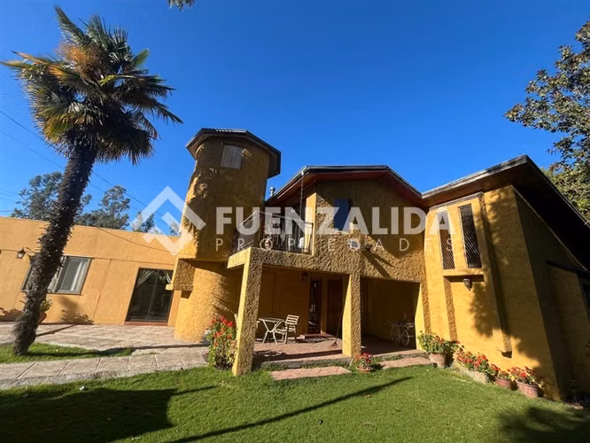 Parcela vendo 5D 4B piscina terraza Condominio Talagante