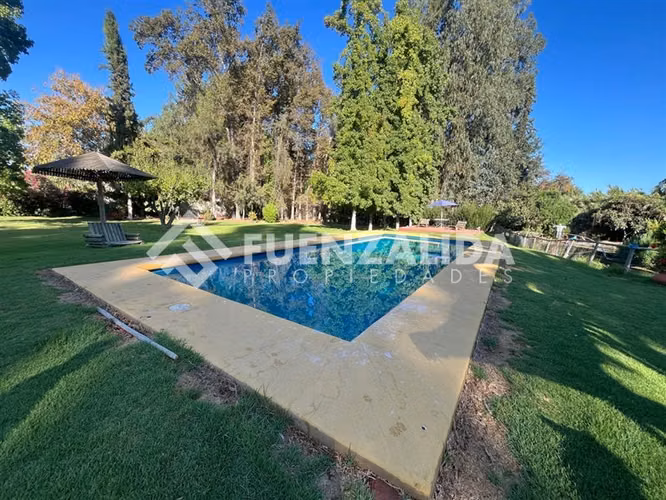 Parcela vendo 5D 4B piscina terraza Condominio Talagante