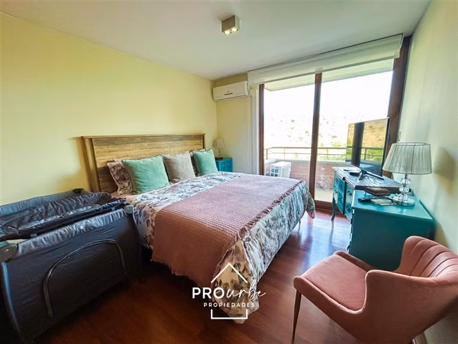 Departamento en venta 6 dorm 2 suite, servicio en Las Condes