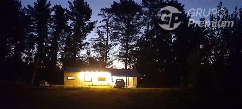 Parcela con casa en venta muy cerca de Los saltos del Laja.