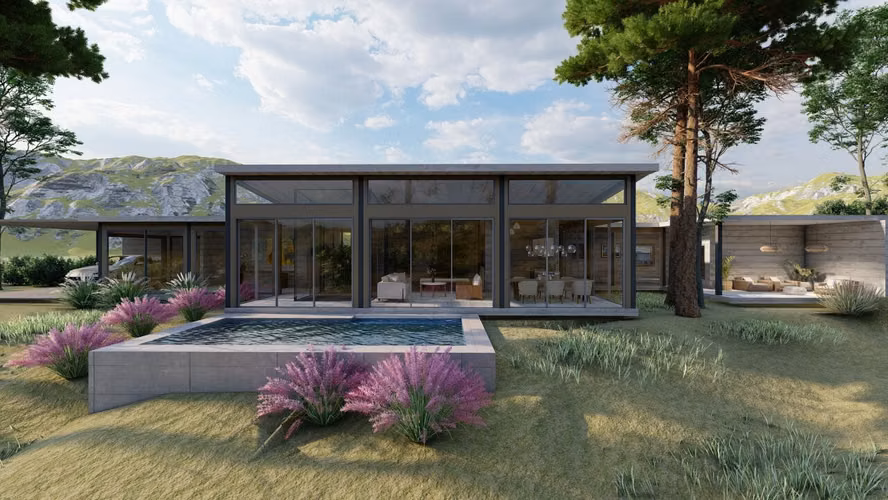 VENTA PROYECTO CASA, en parcela con terreno de 9.000mts2, vista 360° Hacie Chacabuco