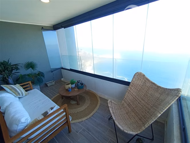 Impresionante vista al mar 3D2B2E1B En Reñaca