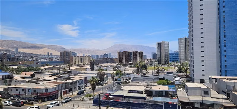 Arriendo dpto.1 dorm. en Edificio Puerto Vallarta Iquique