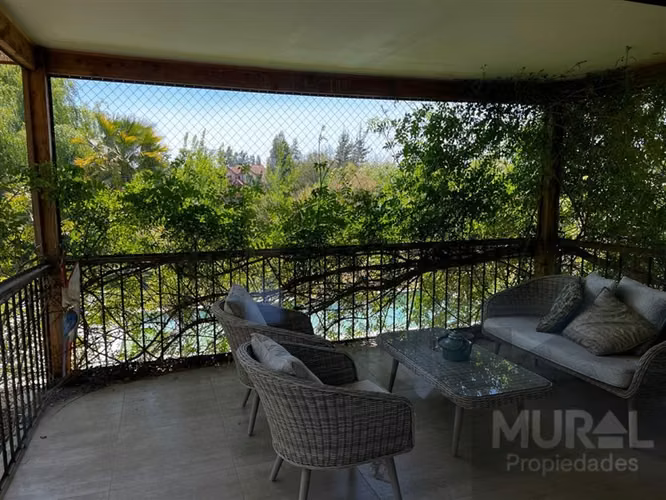 vendo casa mediterranea CON VIÑEDO, Trebulco, Talagante