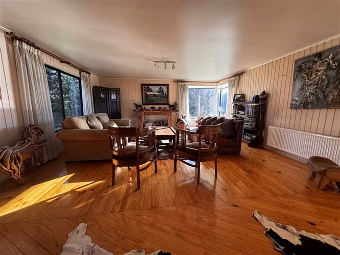 Venta Casa en Parcela 4D/2B + Casa Cabaña, Sector Polloico.
