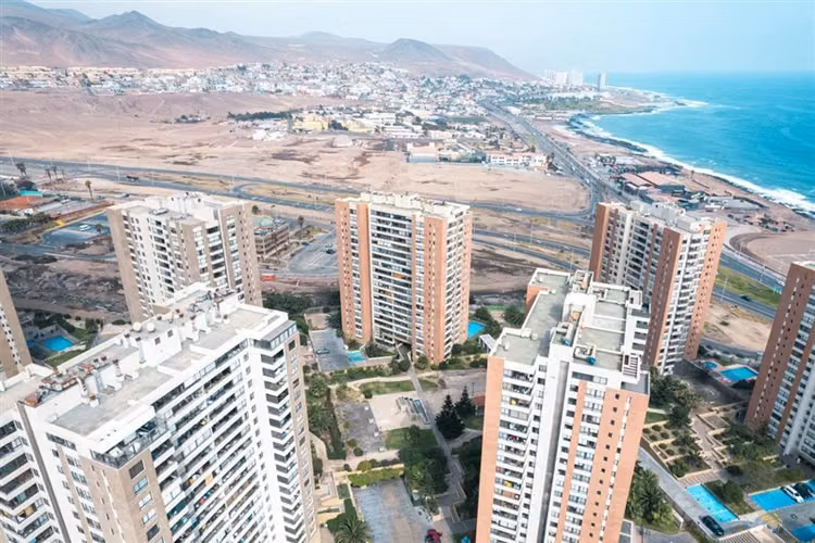 Departamento en arriendo de 3D2B sector sur Antofagasta