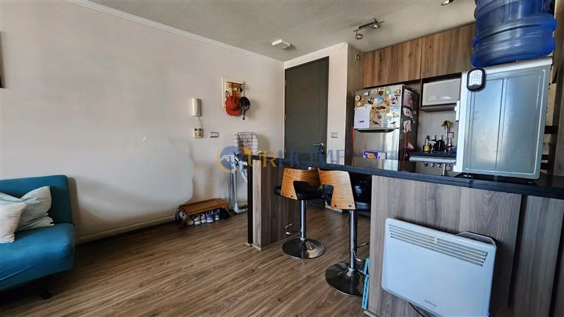Departamento en venta de 1 dorm. y estacionamiento en Macul