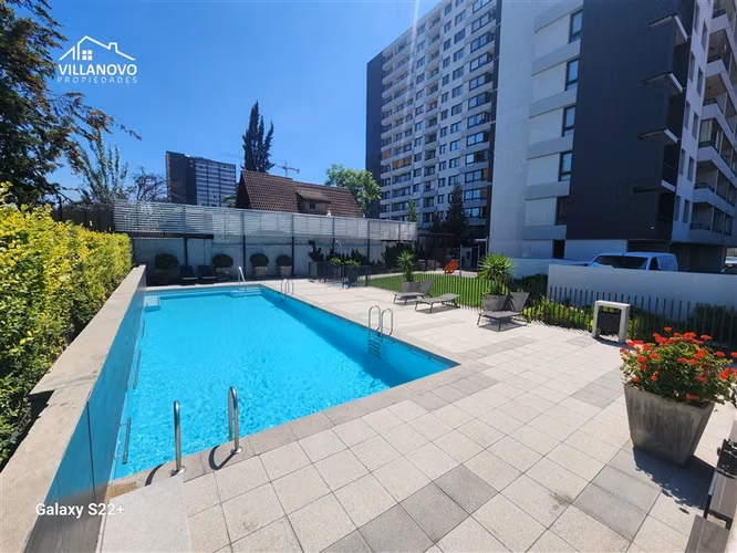 Departamento en venta de 2D, 2B, Bodega y Estac. en Macul