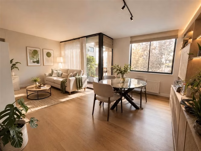 Departamento Remodelado venta 3 dorm El Golf Las Condes