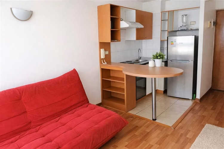Departamento en venta de 1 dorm. en Santiago