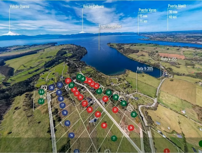 Parcela en venta en Puerto Domeyko - Llanquihue