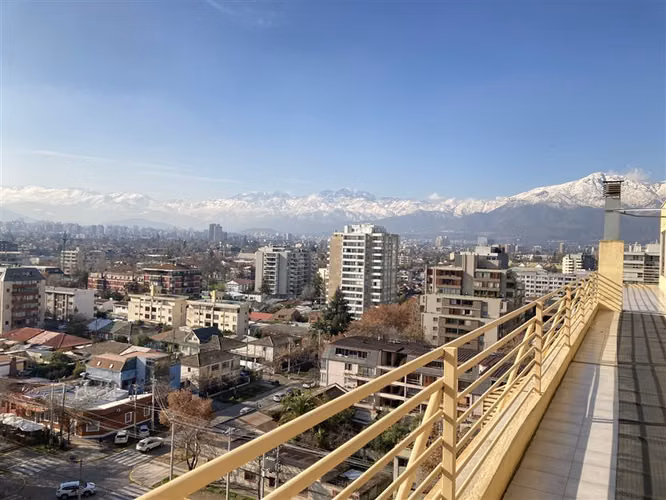 Venta Depto Ñuñoa 3 Dormitorios; M chile España y M Ñuñoa