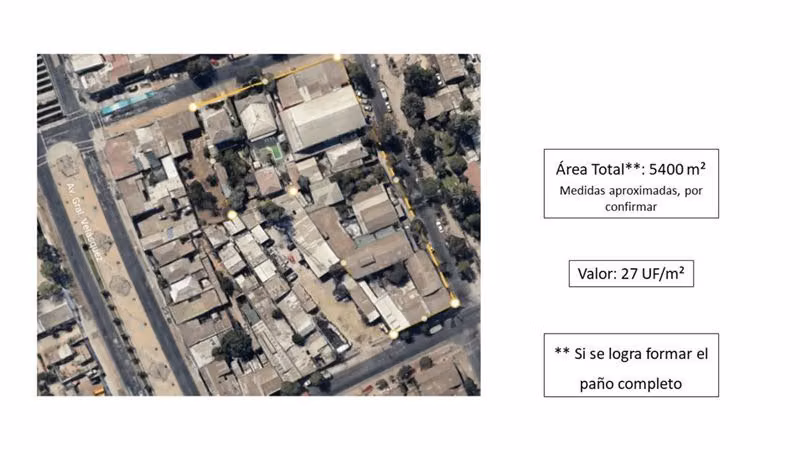 Sitio en Venta en Quinta Normal
