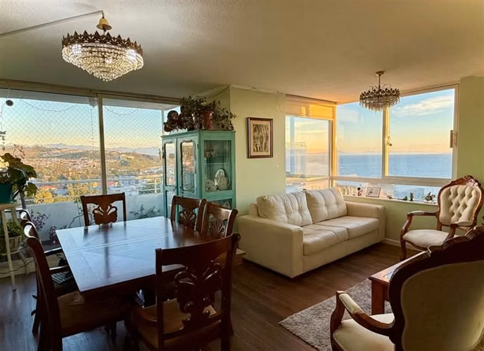 Depto. en venta Edificio Imagina con Balcón y Vista al Mar